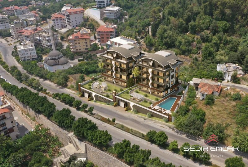 Alanya, sea view penthouse apartment for sale in alanya 