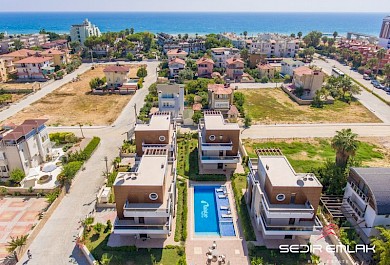 Furnished villa close to the beach for sale in Alanya city alanya 