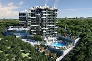 Cheap apartments for sale in Alanya city alanya