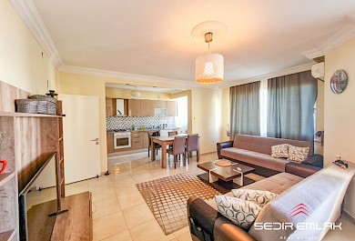 Furnished 2+1 apartment 300 m to Cleopatra beach in Alanya. alanya 