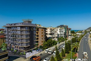 Luxury project apartments for sale in Alanya center alanya