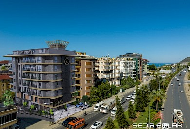 Luxury project apartments for sale in Alanya center alanya 