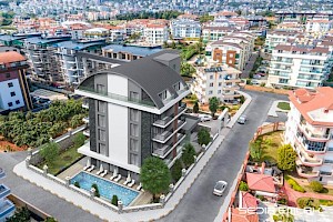 Luxury flat in Alanya oba neighborhood alanya