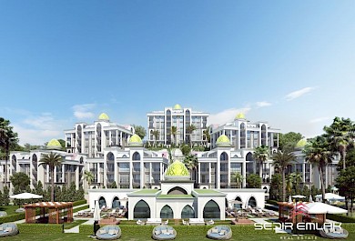Ультра роскошная квартира в районе Алании Каргыджак alanya 