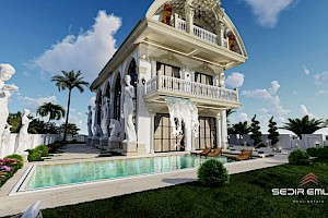 Luxury villa with perfect nature view in Alanya Kargicak alanya