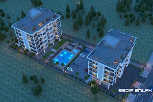 Ultra luxury flat in Alanya Kargicak close to transportation points alanya