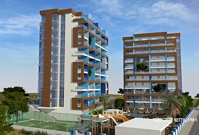 Ультра роскошные апартаменты на продажу в районе Джикджилли Алании alanya 