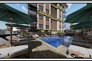 Ultra luxury apartment in Alanya center, 400 meters from the sea alanya