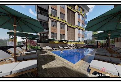 Ultra luxury apartment in Alanya center, 400 meters from the sea alanya 
