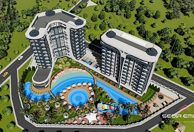 Alanya avsallarda mükemmel doğa konumuna ait projemiz satışa sunulmuştur alanya 