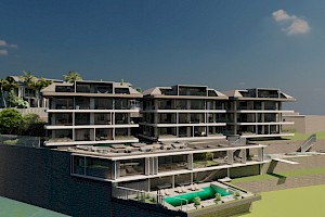 Our apartments for sale from the project in the castle, the most valuable region of Alanya, are on sale. alanya