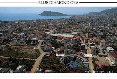 An excellent project in oba,one of the popular neighborhoods of Alanya alanya 