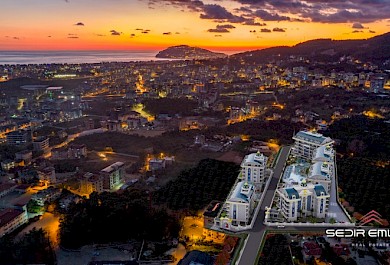 Our ultra-luxury project in Alanya's oba neighborhood is on sale. alanya 