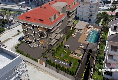 Alanyanın incisi oba mahallesinde ultra lüks projemiz sizlerle alanya 