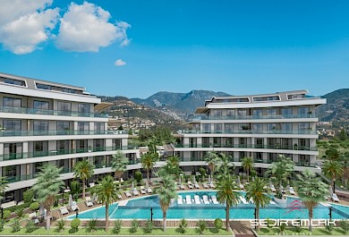 New luxury project in oba, the shining neighborhood of Alanya alanya 