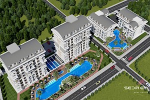 Our perfect nature ultra luxury project in Alanya payallar alanya