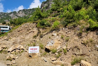 Plot for sale in Tepe neighborhood, the most attractive place in Alanya alanya 
