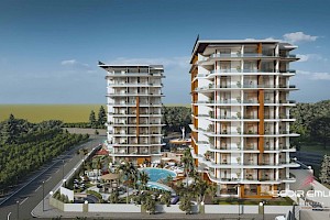 Our flats from the ultra luxury project in Alanya Payallar neighborhood are for sale. alanya