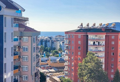Квартира с видом на море в Тосмуре, Алания – Подходит для ВНЖ alanya 
