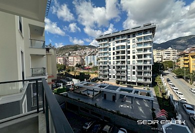 For rent in Alanya City Center, 1+1 luxury living - full activity amenities alanya 