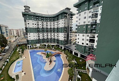 Mahmutlar Serenity Residence 1+1 and 2+1 for Sale & Rent  Furnished alanya 