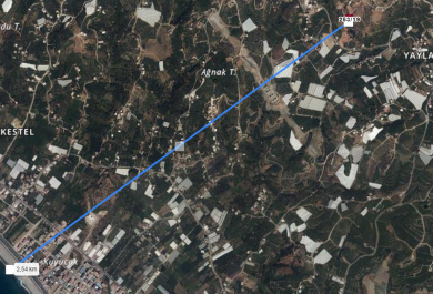 1600 m² land for sale in Yaylalı alanya 