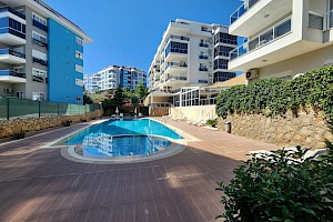 دوبلكس حديقة 2+1 في كستل مع إطلالة بحرية ومفروش ومسبح alanya